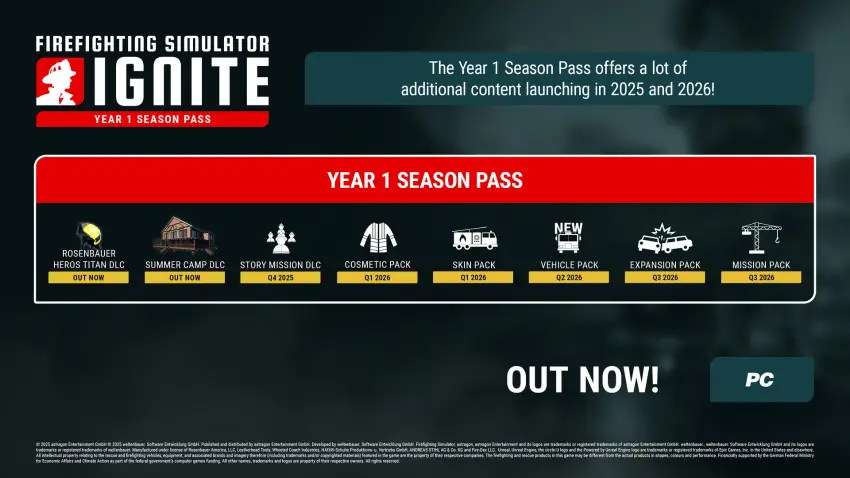 Firefighting Simulator: Ignite - Year 1 Season Pass