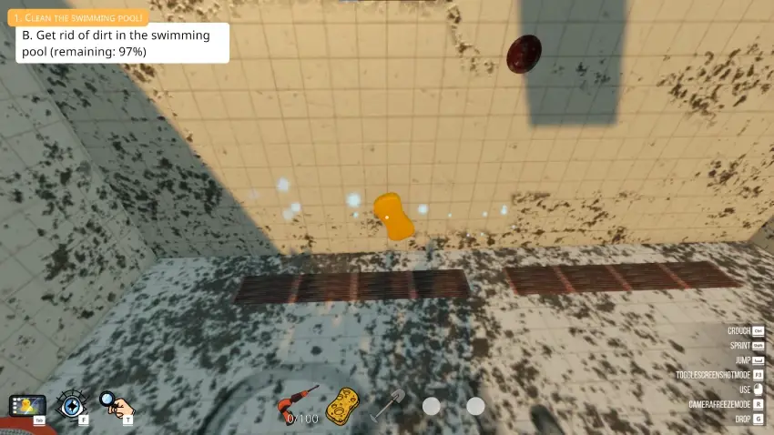 Pool Cleaning Simulator