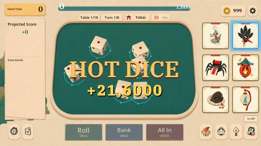 Hyakki Dice