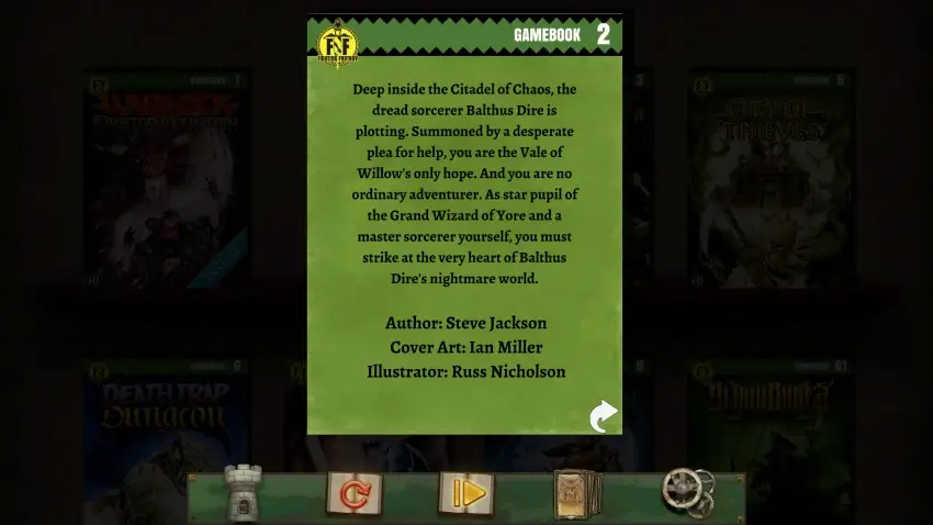 Citadel of Chaos (Fighting Fantasy Classics)
