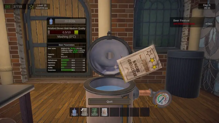 Beer Manufacture Simulator