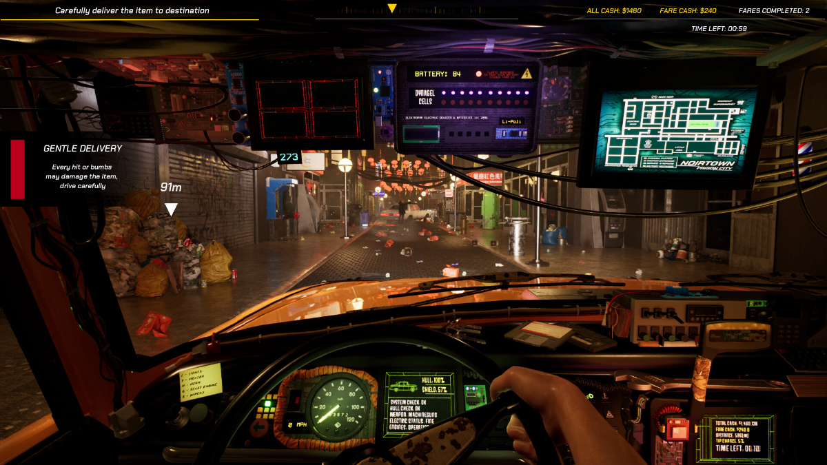 CyberTaxi: Lunatic Nights