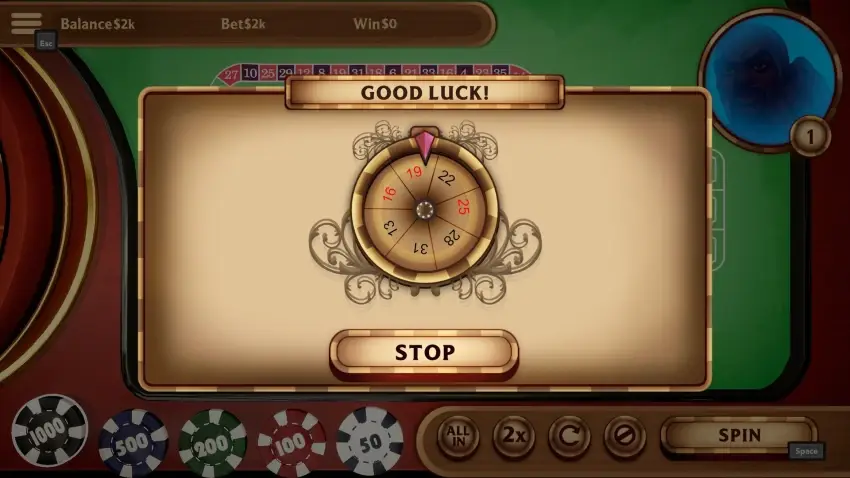 Hot Stakes Casino - American Roulette