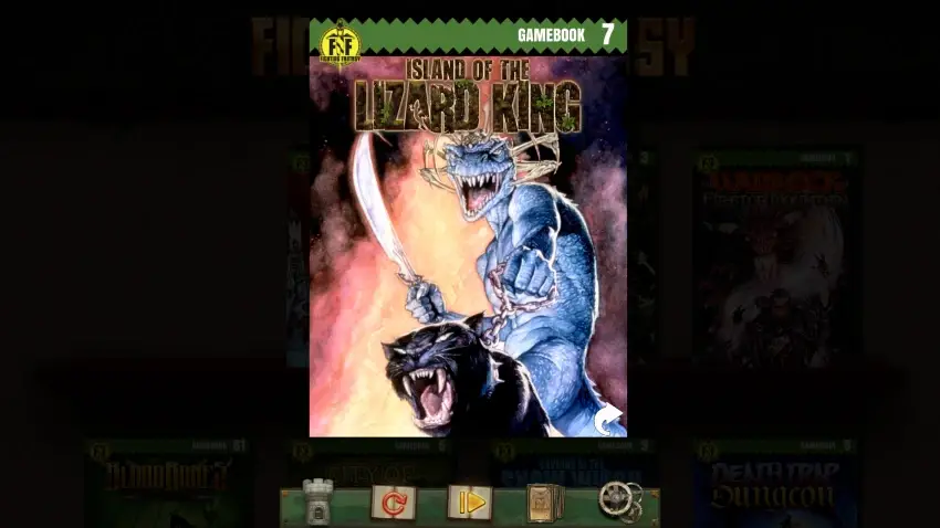 Island of the Lizard King (Fighting Fantasy Classics)