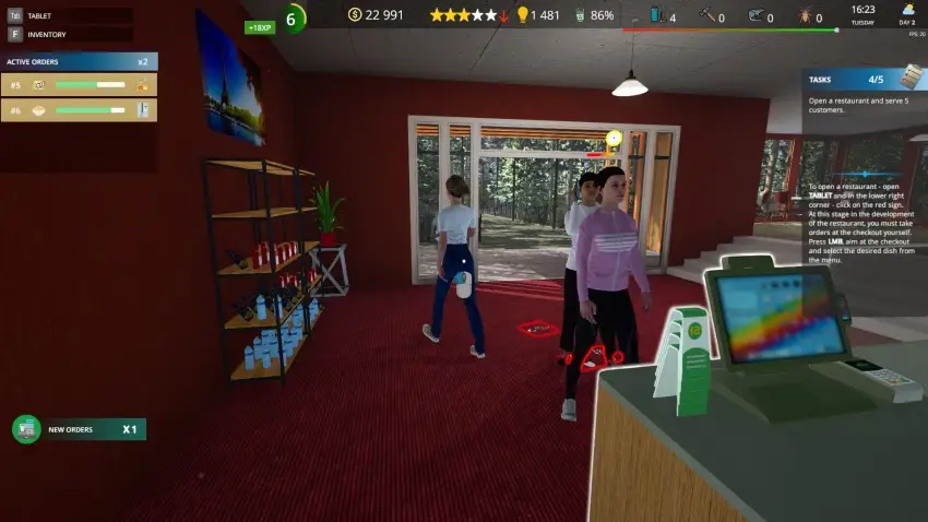Cafe Owner Simulator