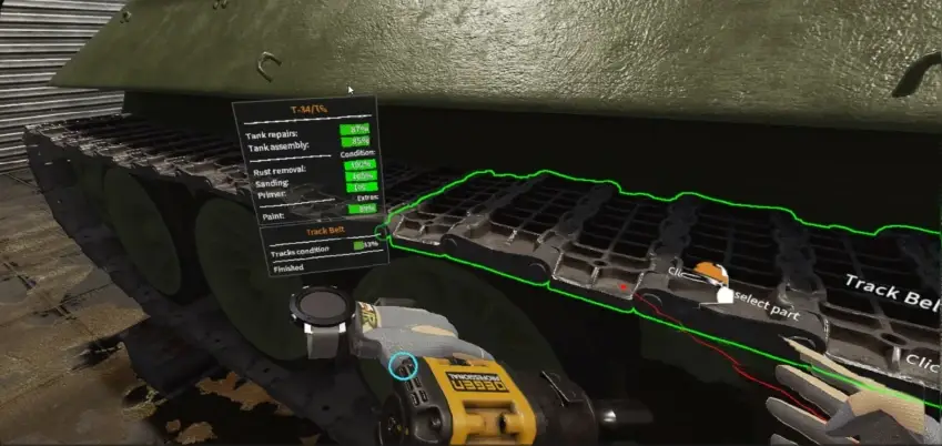 Tank Mechanic Simulator VR