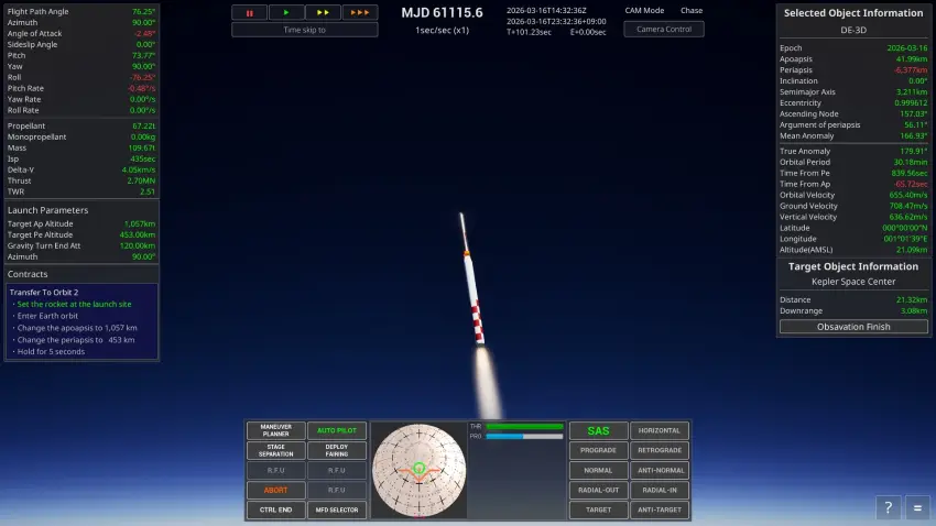 Keplerian Space Discovery