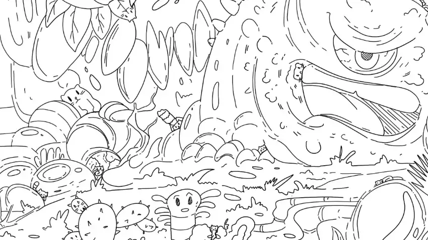 100 Aliens Cats
